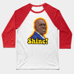 The Shining- Dick Hallorann "Shine!" - Retro sunburst Baseball T-Shirt